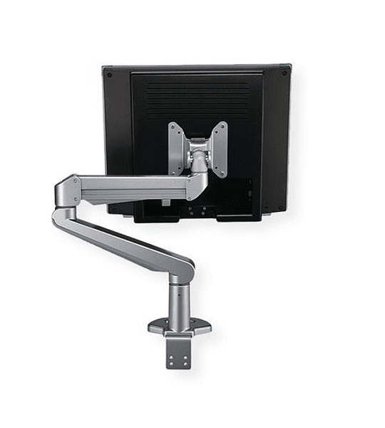 ROLINE Monitor Stand Pneumatic, Desk Clamp, Pivot, 2 Joints