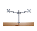 VALUE Dual Monitor Arm, Desk Clamp, 4 Joints