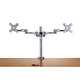 VALUE Dual Monitor Arm, Desk Clamp, 4 Joints