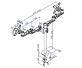 VALUE Dual Monitor Arm, Desk Clamp, 4 Joints