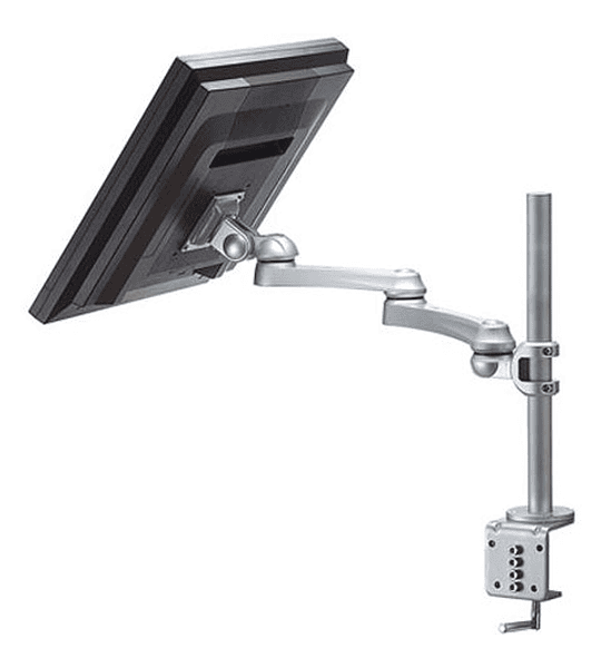 ROLINE Single Monitor Arm, 5 Joints, Desk Clamp