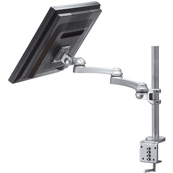 ROLINE Single Monitor Arm, 5 Joints, Desk Clamp