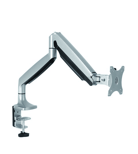 VALUE Monitor Stand Pneumatic, Desk Clamp, Pivot, 5 Joints