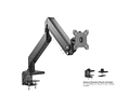 ROLINE Single Monitor Arm, Heavy - Duty, Gas Spring, <15kg