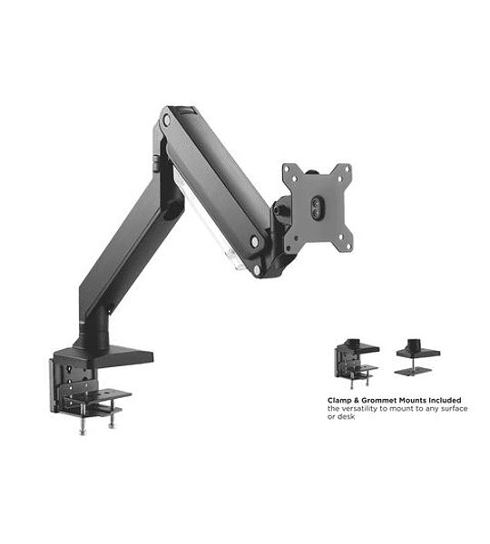 ROLINE Single Monitor Arm, Heavy - Duty, Gas Spring, <15kg