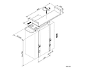 ROLINE PC Holder, extensible, rotatable, silver