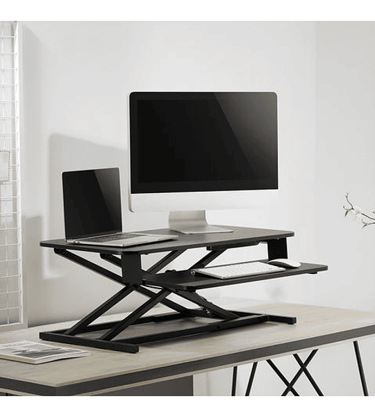 VALUE Adjustable Desktop Workstation, Sit-Stand Up (800x400)