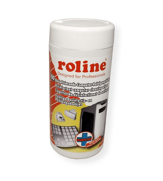 ROLINE Disinfectant Computer Cleaning Wipes (100 pcs.)