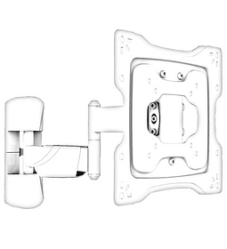 VALUE Wall Mount TV Holder, white, 5 Joints, < 25 kg