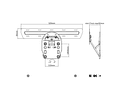 VALUE Wall Mount TV Holder, Low Profile, for Samsung Q - Serie (Q7 / Q8 / Q9)