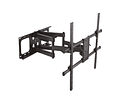 VALUE Solid Articulating Wall Mount TV Holder, up para 228.6cm (50" - 90"), black