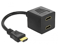 Cabo DELOCK splitter HDMI M - 2xF