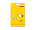 Cabo DELOCK splitter VGA blindado 1 M - 2x F