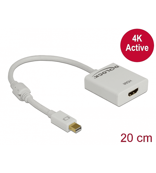 Adaptador DELOCK mini DP - HDMI 4K