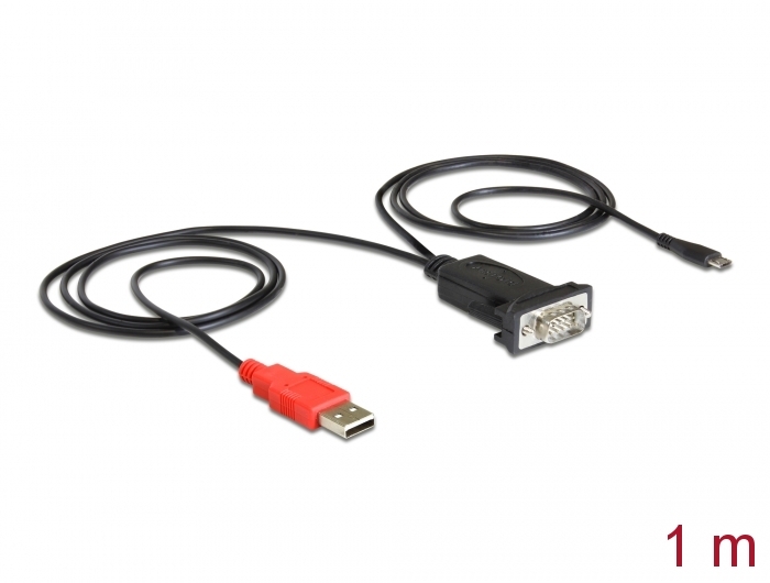 Adaptador DELOCK Micro USB - RS232