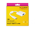 Adaptador DELOCK mini HDMI - VGA