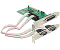 Controladora DELOCK PCI - 2x RS232 + 1x LPT