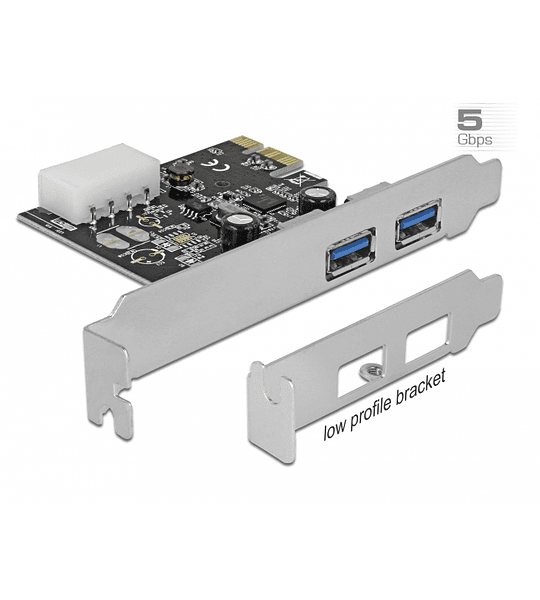 Controladora DELOCK PCIe - 2x USB3