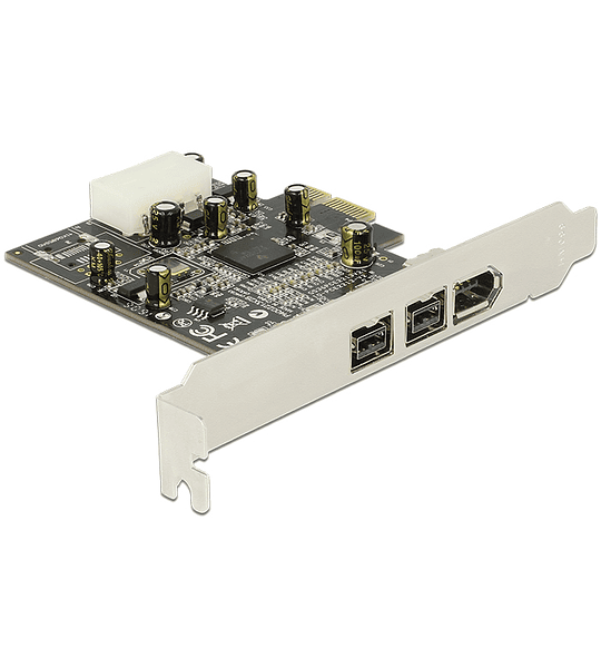 Controladora PCIe - 2x FireWire B + 1x FireWire A