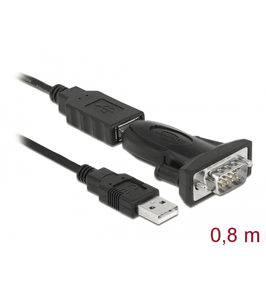 Adaptador DELOCK USB2.0 - RS232