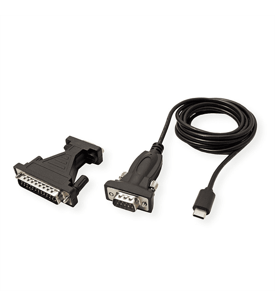 VALUE conversor USB-C para RS232, 1.8 m