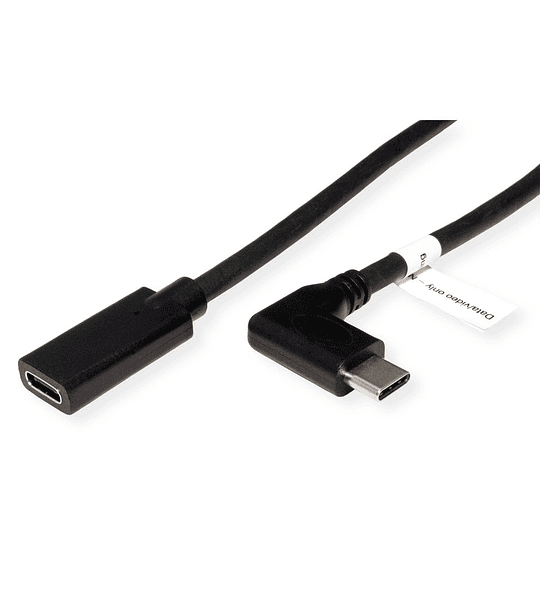 ROLINE Extensão USB-C, 2m, Video-Data
