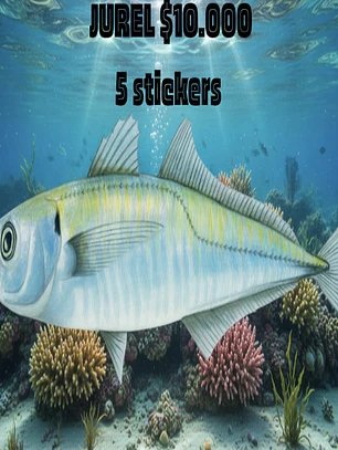 STICKERS SORTEO LETHAL FISHING 18 DE SEPTIEMBRE