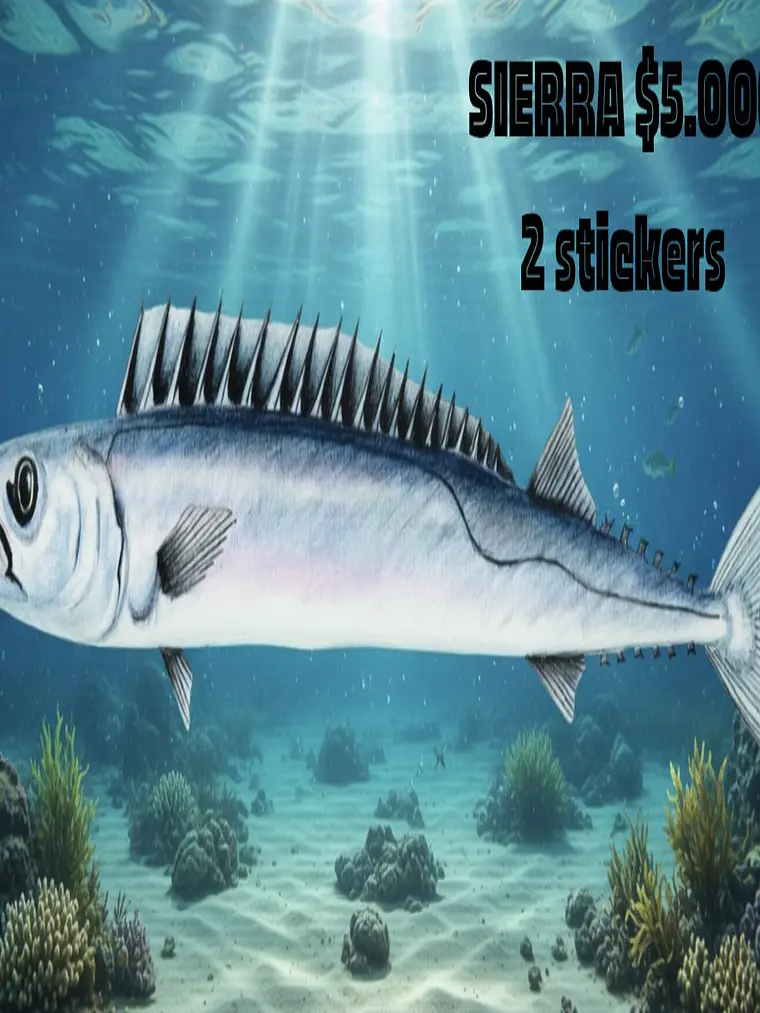 STICKERS SORTEO LETHAL FISHING 18 DE SEPTIEMBRE 2