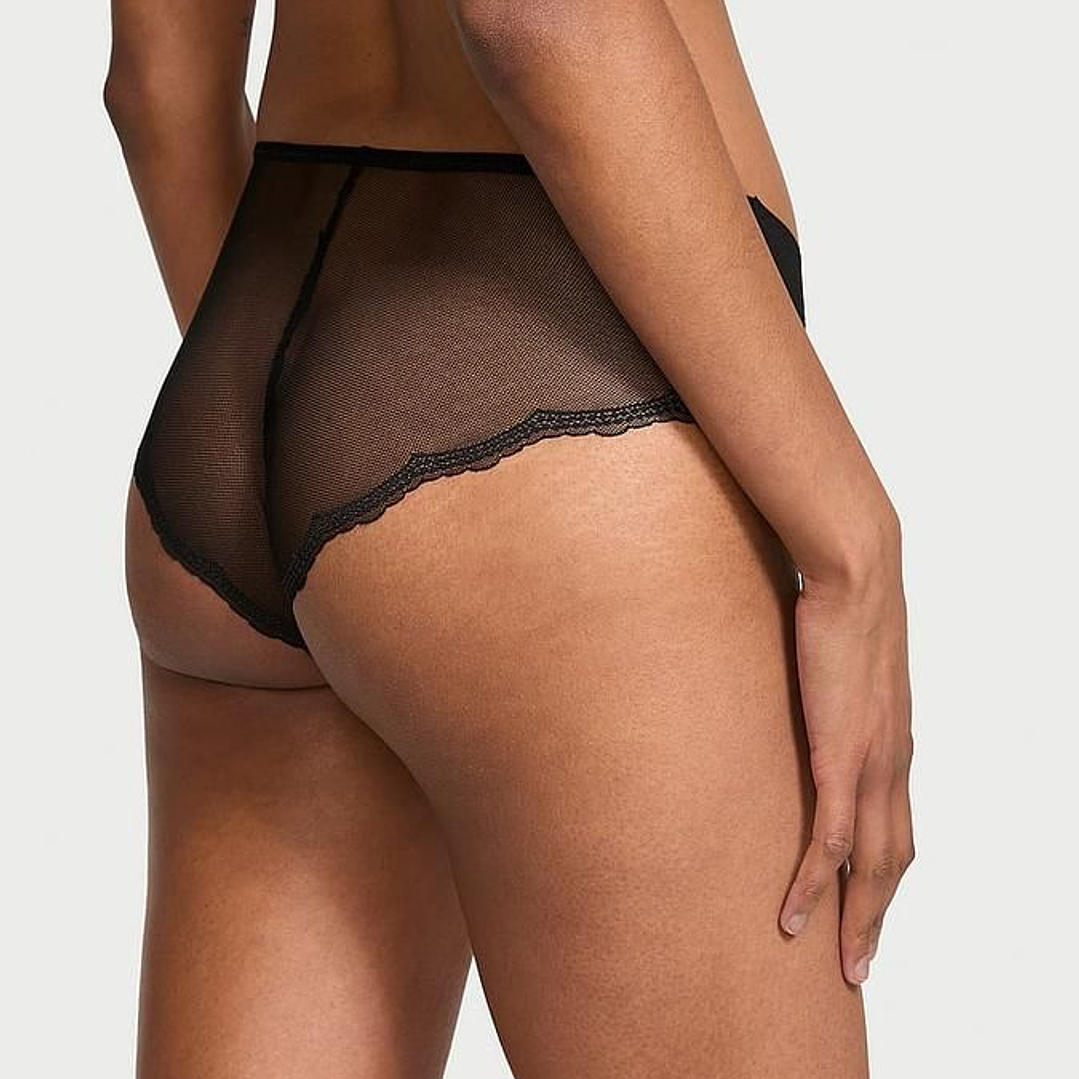 Victoria Secret | Calzon Encaje Negro 1