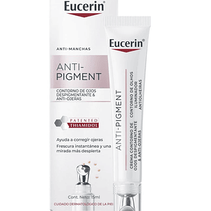 Eucerin Anti-Pigment Crema Contorno de Ojos.