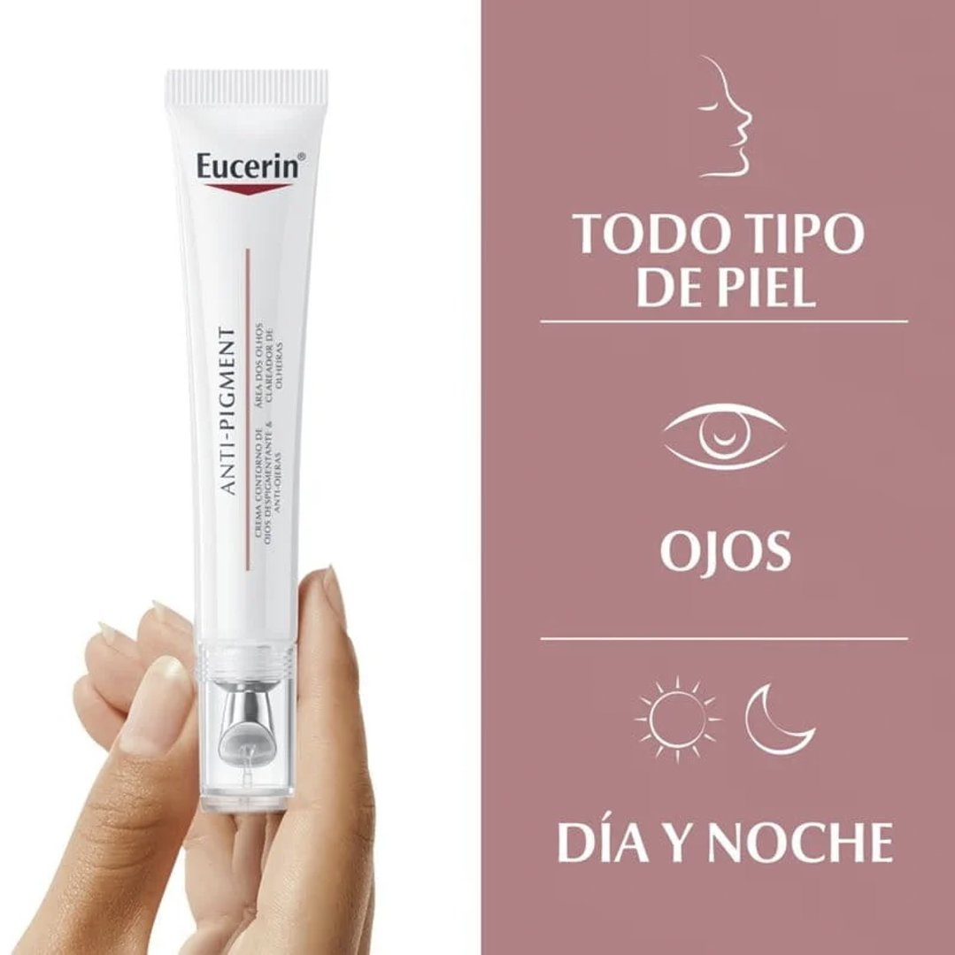 Eucerin Anti-Pigment Crema Contorno de Ojos. 4