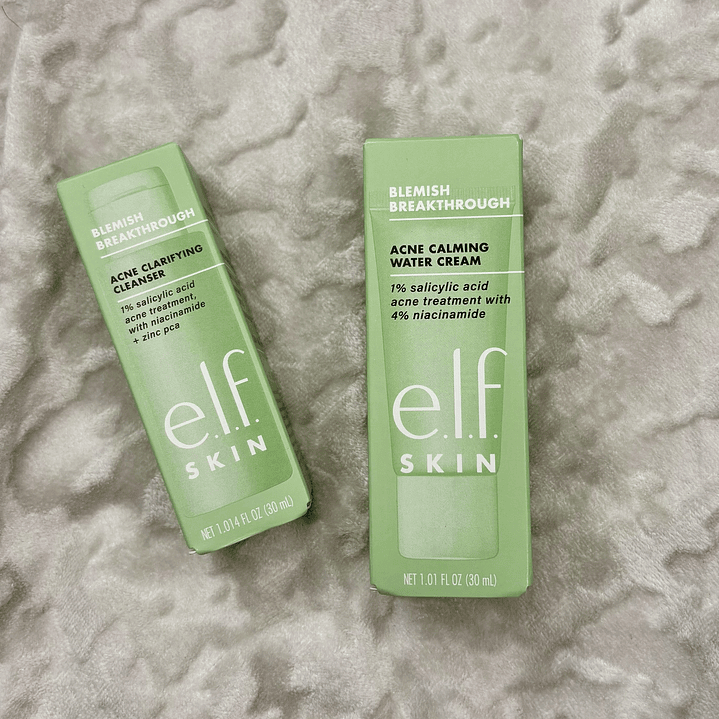 e.l.f Limpiador + Crema anti-acné 1