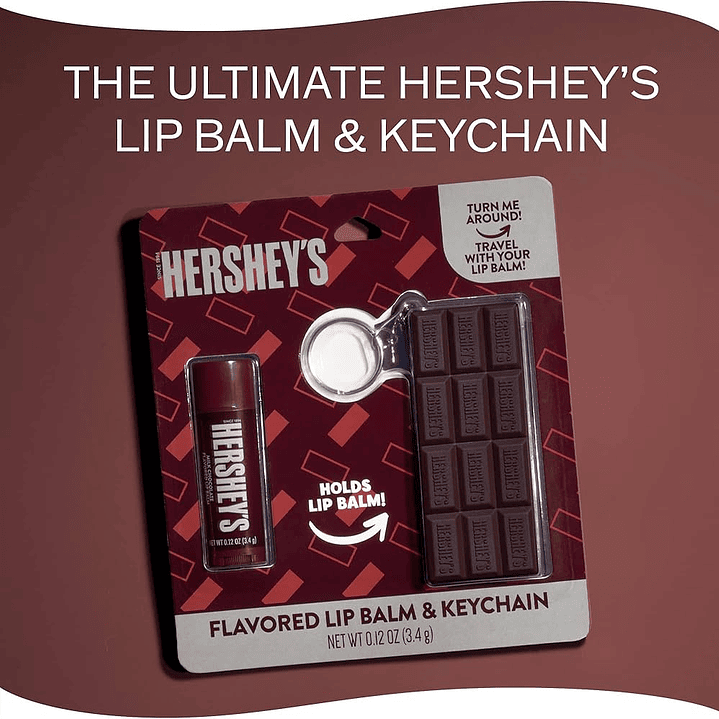 Hershey’s Lip Balm + Llavero Chocolate  1