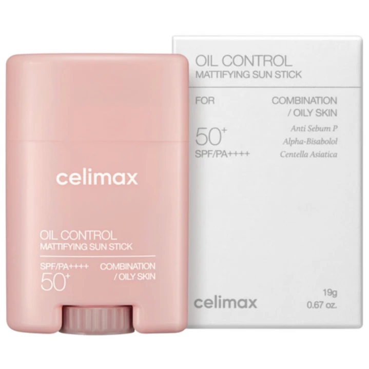 🧡 Celimax – Oil Control Mattifying Sun Stick SPF50+ PA++++ 1