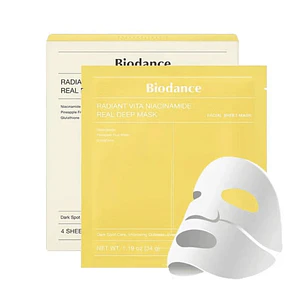 💛 Biodance – Radiant Vita Niacinamide Real Deep Mask