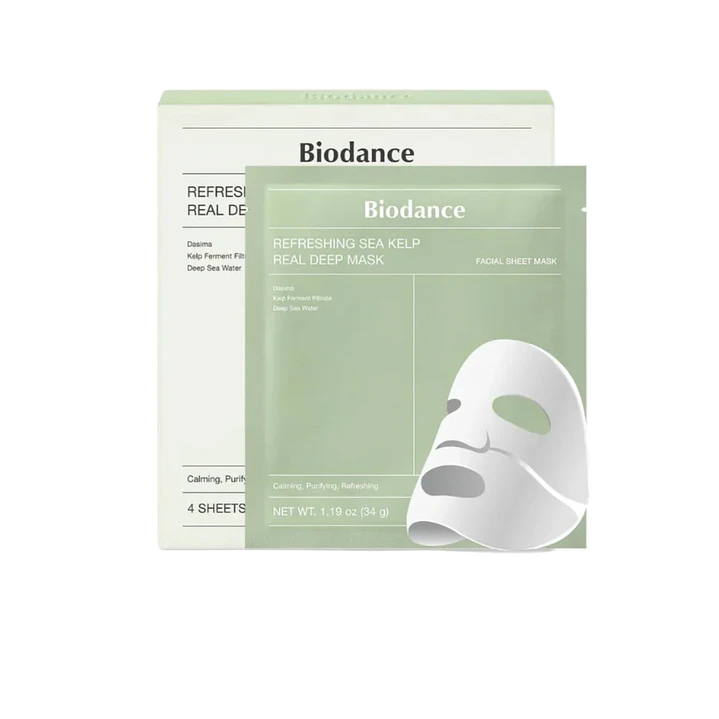 💚 Biodance – Refreshing Sea Kelp Real Deep Mask 1