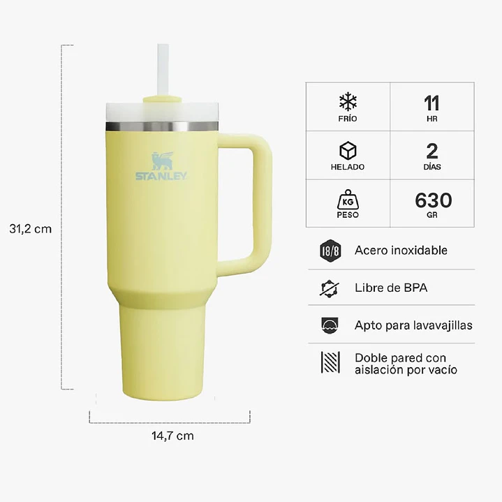 Stanley Quencher H2.0 Adventure Pomelo  2