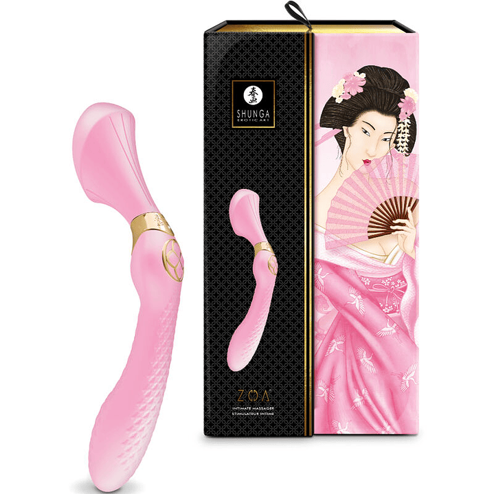 SHUNGA - MASSAJADOR ÍNTIMO ZOA ROSA 1