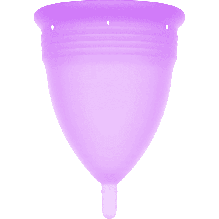 STERCUP - COPO MENSTRUAL DE SILICONE FDA LILAC - TAMANHO S 1