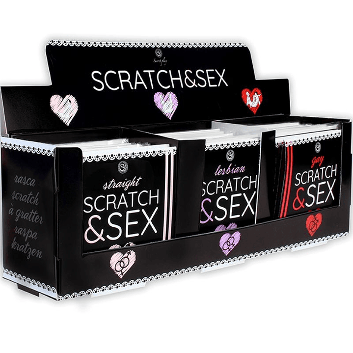 SECRETPLAY - DISPLAY + POSTURAS SCRATCH & SEX (ES/EN/FR/PT/DE) 1