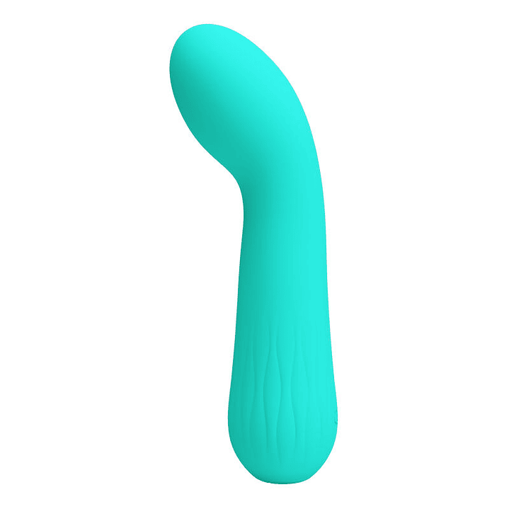 PRETTY LOVE - VIBRADOR RECARREGVEL FAUN AQUA VERDE 1