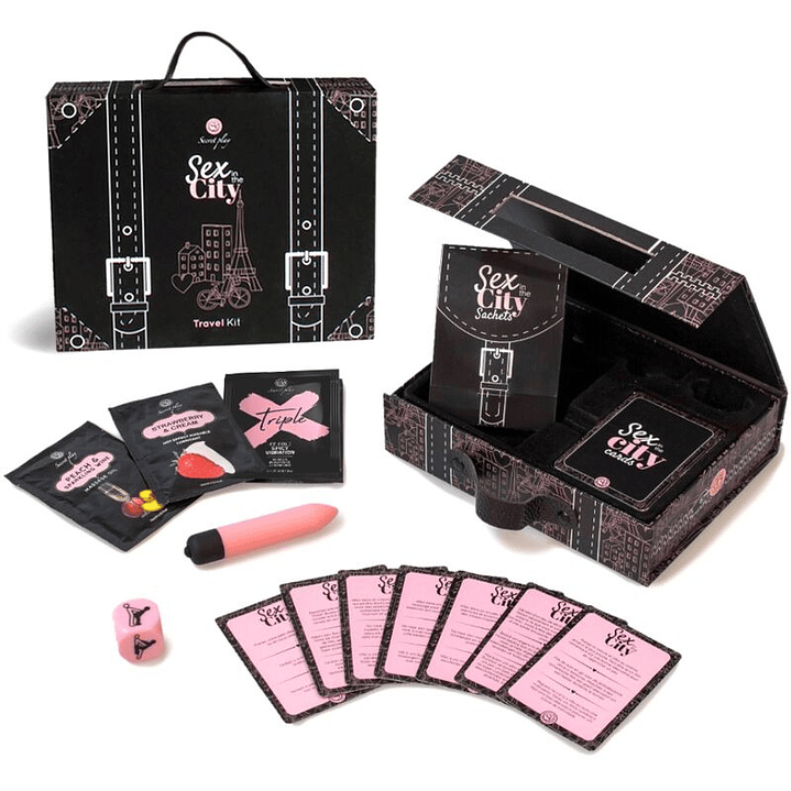 SECRETPLAY - KIT DE VIAGEM SEXO NA CIDADE (ES/EN/DE/FR/NL/PT) 1