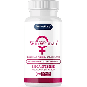 MEDICA GROUP - WIN WOMAN LIBIDO ENLARGEMENT 60 CÁPSULAS