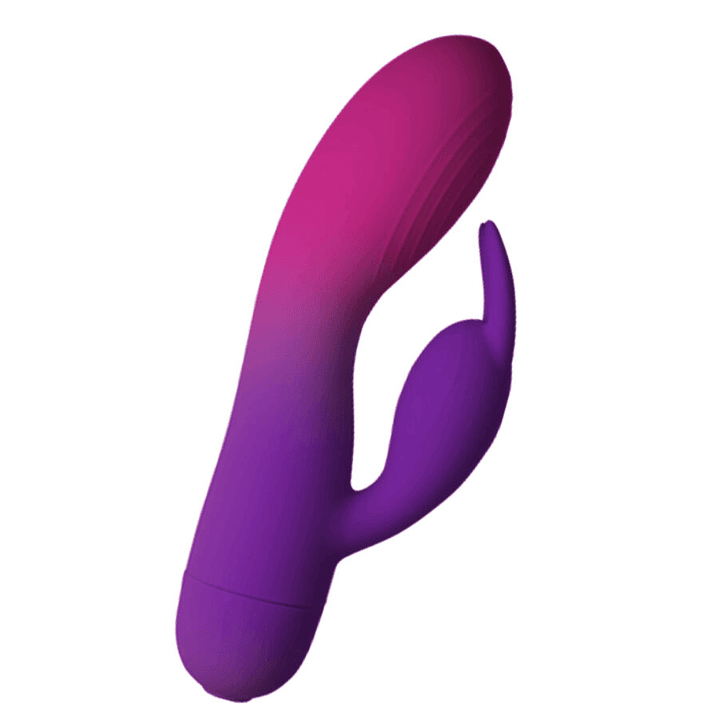 ROCKS-OFF - VIBRADOR GLO-GIRL PURPLE RABBIT 1
