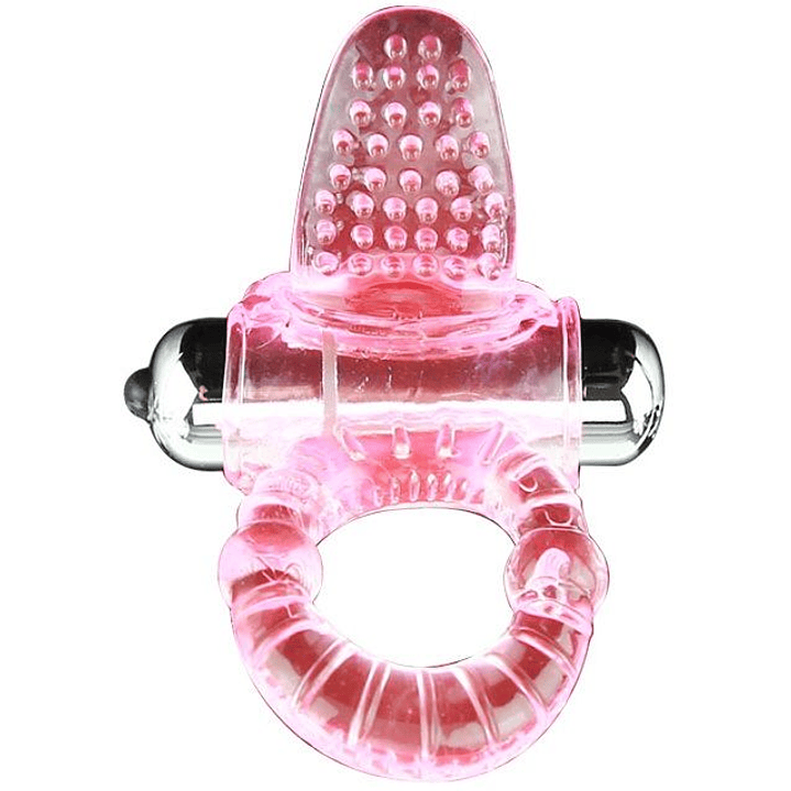 BAILE - SWEET ABS 10 RITMOS ANEL VIBRADOR ROSA ANEL PARA O PÊNIS 1