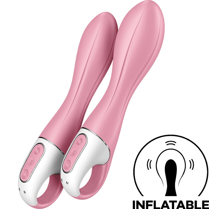 SATISFYER - VIBRADOR BOMBA DE AR 2 ROSA 1
