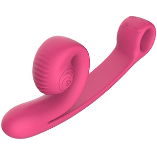SNAIL VIBE - VIBRADOR CURVO ROSA