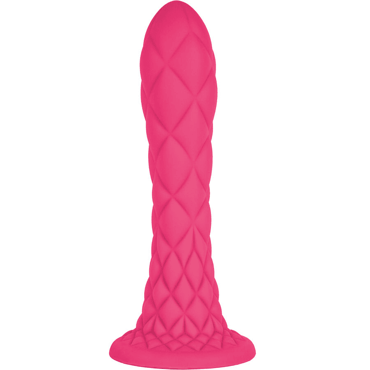 SILEXD - DREAMY DILDO FANTASY SILICONE LÍQUIDO TERMORATIVO FÚCSIA 18,5 CM 1