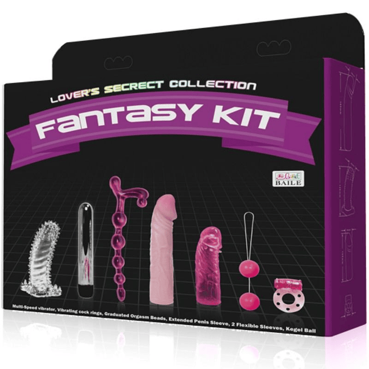 BAILE - KIT FANTASIA COLEO SECRETA LOVERS 1