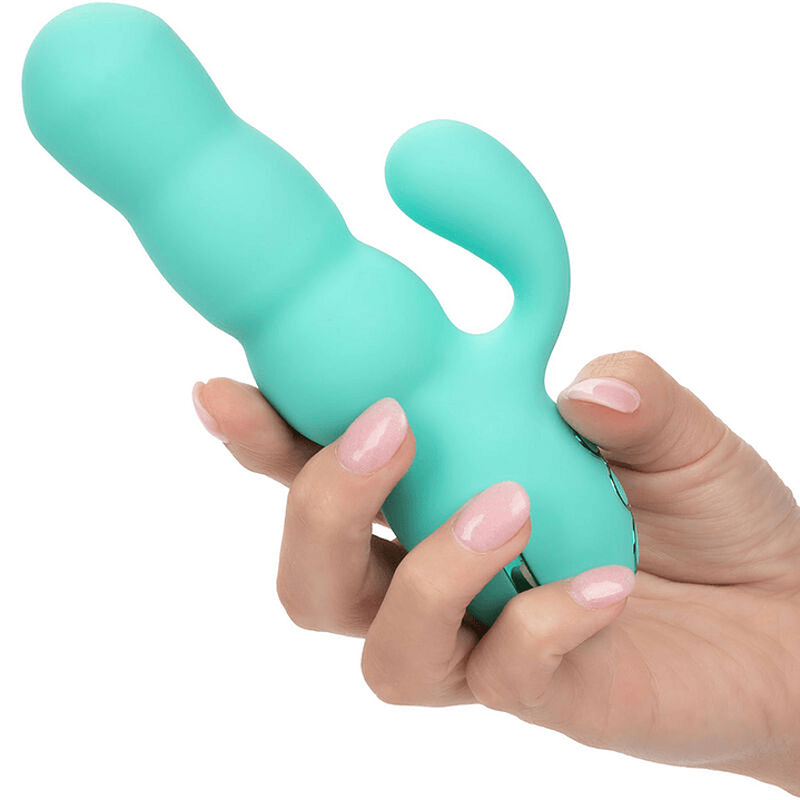 CALEXOTICS - VIBRADOR DEL MAR DIVA RABBIR AQUA GREEN POR CALIFORNIA DREAMING 1
